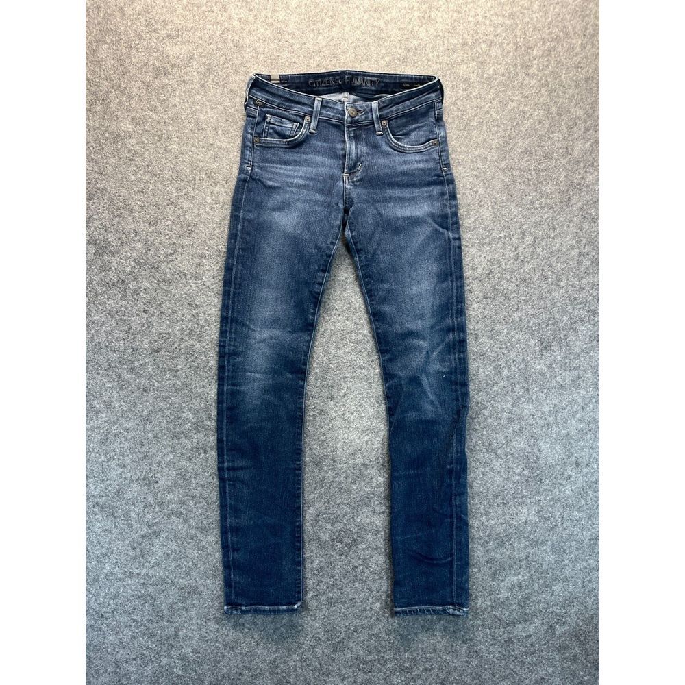 Citizens of Humanity Jeans Women's Size 25‎ Arielle Mid Rise Skinny Stretch Blue